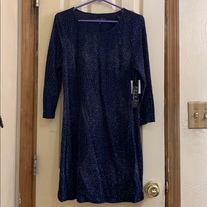 Navy blue dress